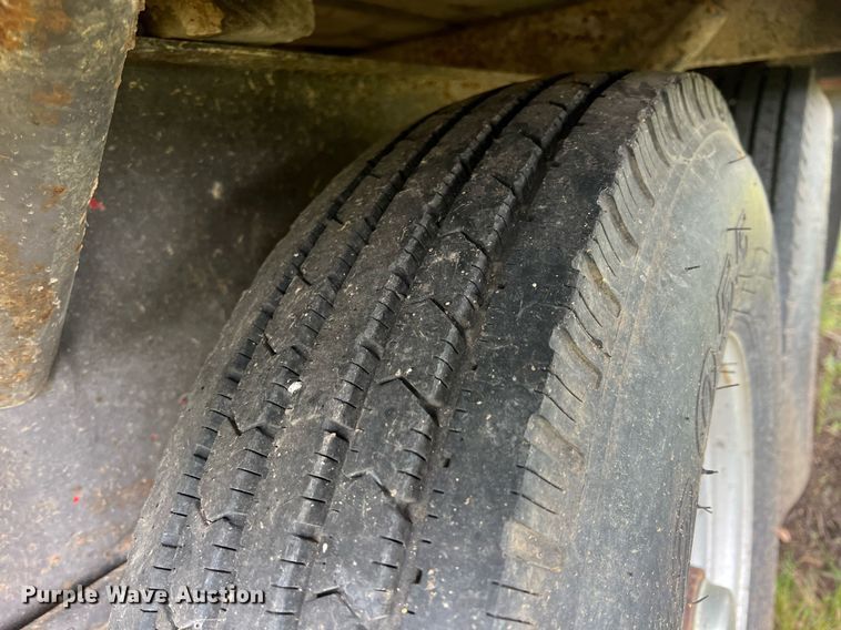 image for item LG9075 Shop built  equipment trailer