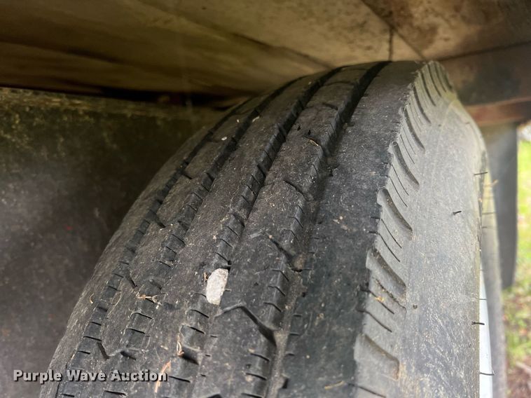 image for item LG9075 Shop built  equipment trailer