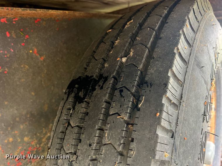 image for item LG9075 Shop built  equipment trailer