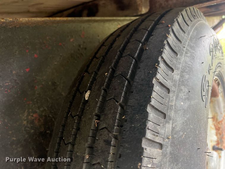 image for item LG9075 Shop built  equipment trailer