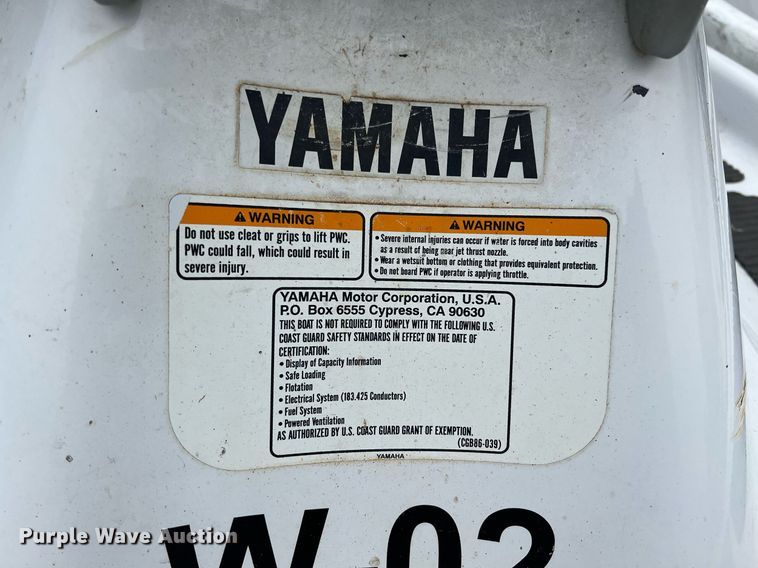 image for item LG9109 (2) 2011 WaveRunner personal watercrafts