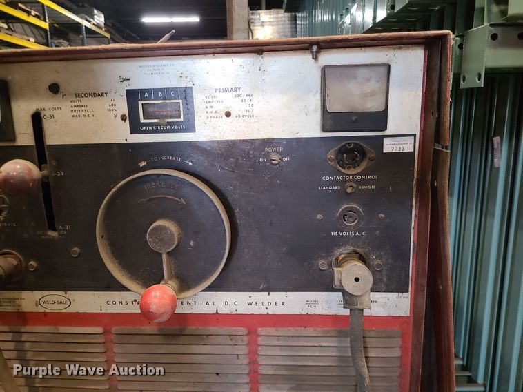 image for item LH9988 Weld-Sale FC-6  welder