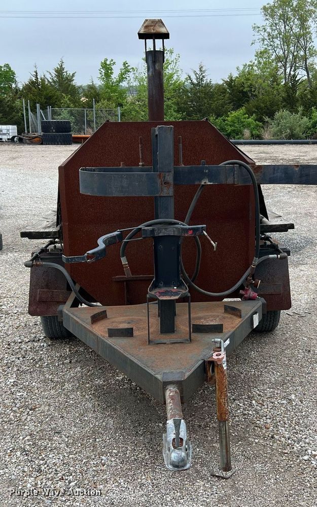 image for item LI9683 Shop built  grill trailer