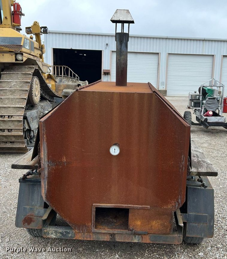 image for item LI9683 Shop built  grill trailer