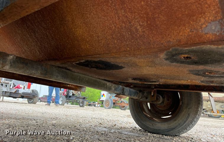 image for item LI9683 Shop built  grill trailer