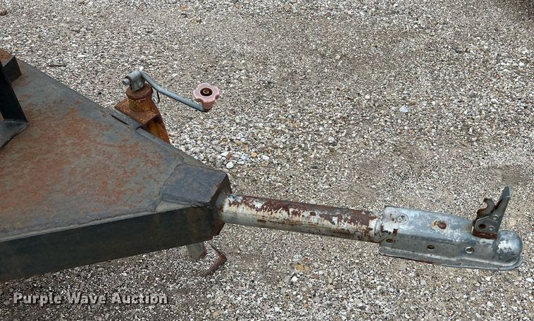 image for item LI9683 Shop built  grill trailer