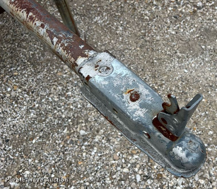 image for item LI9683 Shop built  grill trailer