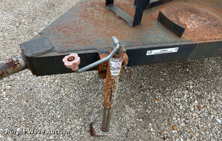 image for item LI9683 Shop built  grill trailer