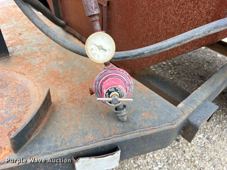 image for item LI9683 Shop built  grill trailer