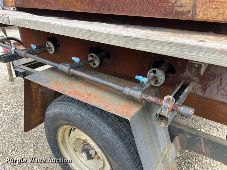 image for item LI9683 Shop built  grill trailer