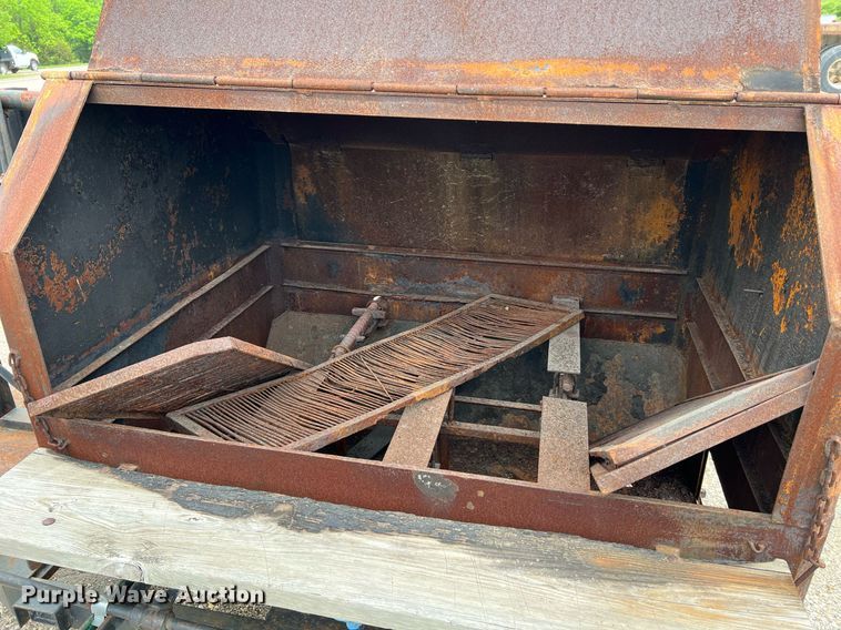 image for item LI9683 Shop built  grill trailer