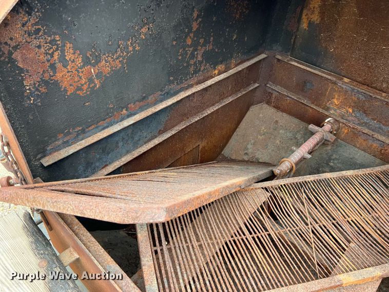 image for item LI9683 Shop built  grill trailer