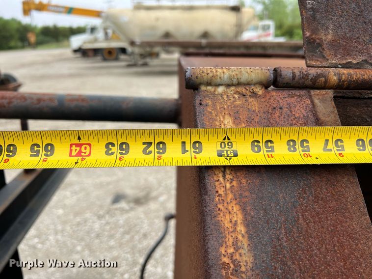 image for item LI9683 Shop built  grill trailer