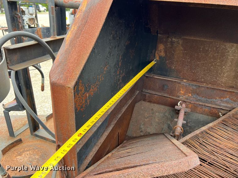 image for item LI9683 Shop built  grill trailer