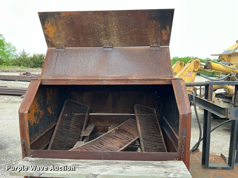 image for item LI9683 Shop built  grill trailer