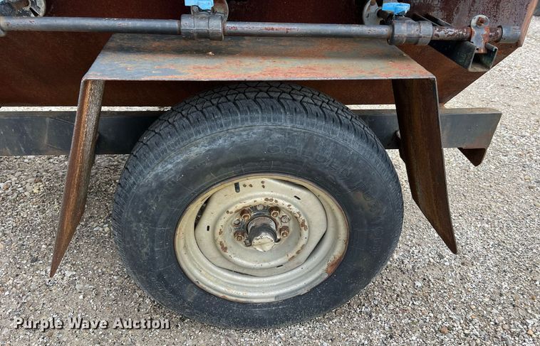 image for item LI9683 Shop built  grill trailer