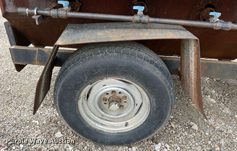 image for item LI9683 Shop built  grill trailer