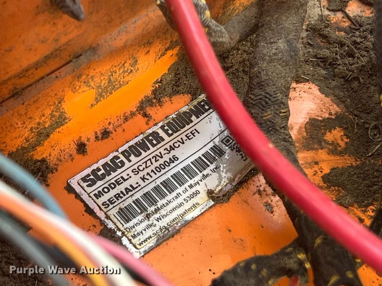 image for item LI9699 Scag Cheetah  ZTR lawn mower