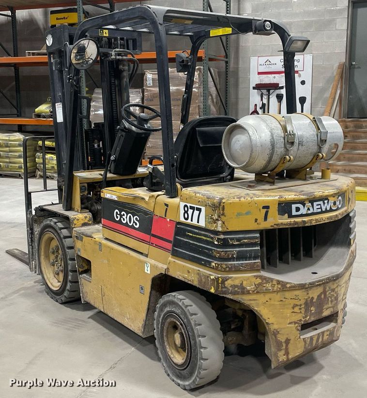 image for item LJ9643 Daewoo G30S-2  forklift