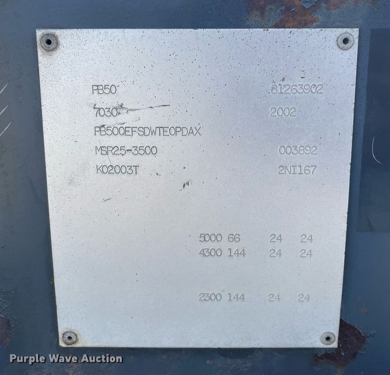 image for item LJ9644 2002 Princeton PB50X  forklift