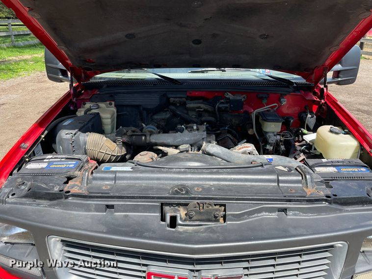 image for item LJ9661 1994 GMC Sierra C3500  dump bed pickup truck