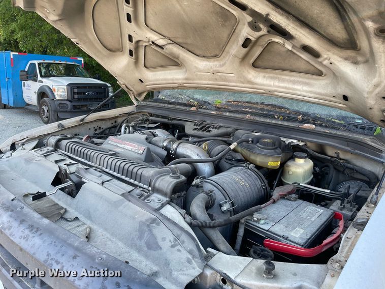 image for item LJ9664 2007 Ford F550 SuperDuty XL  flatbed truck