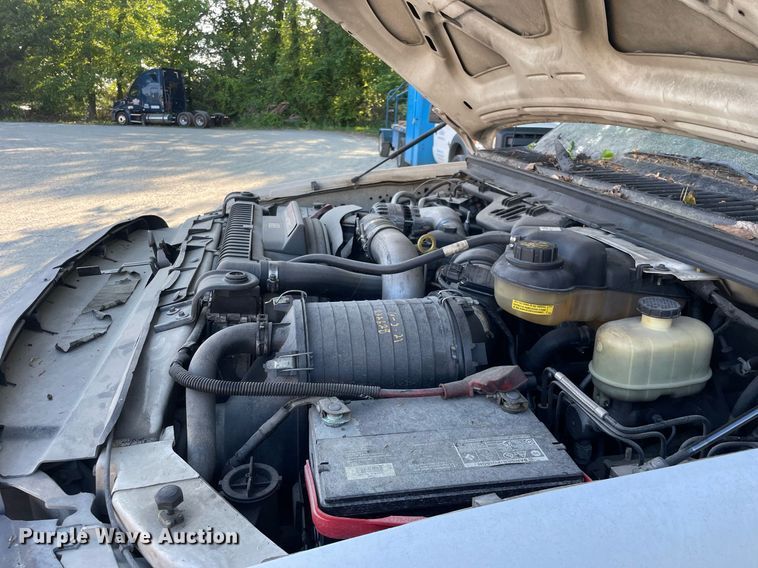 image for item LJ9664 2007 Ford F550 SuperDuty XL  flatbed truck