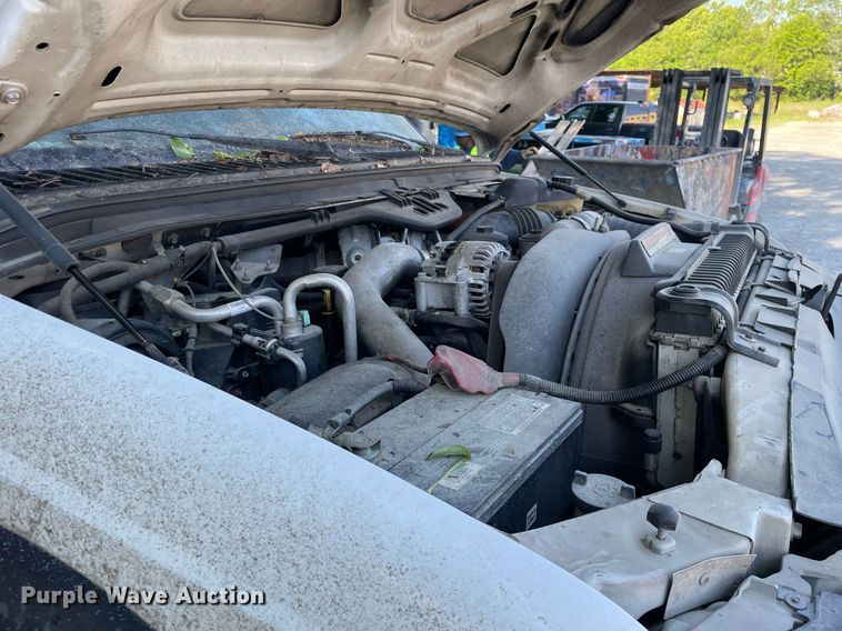 image for item LJ9664 2007 Ford F550 SuperDuty XL  flatbed truck