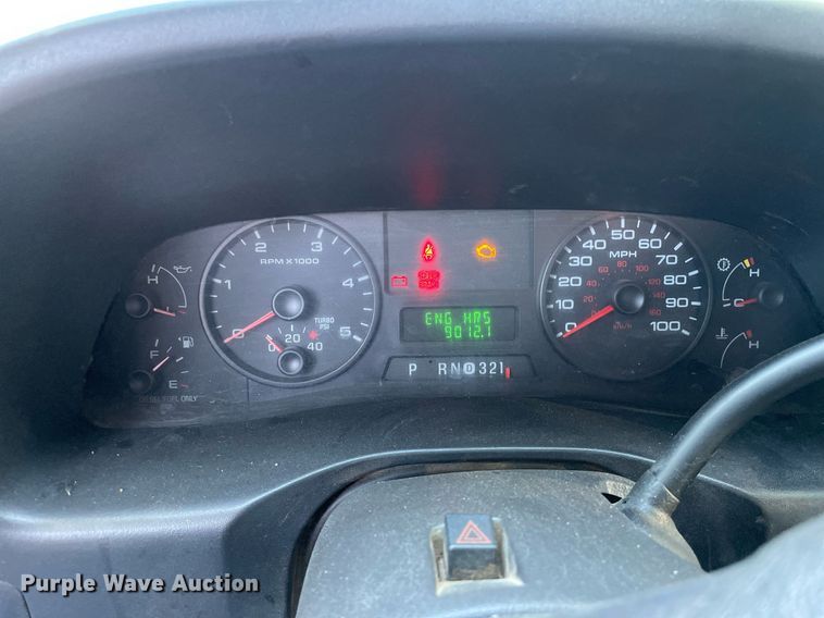 image for item LJ9664 2007 Ford F550 SuperDuty XL  flatbed truck