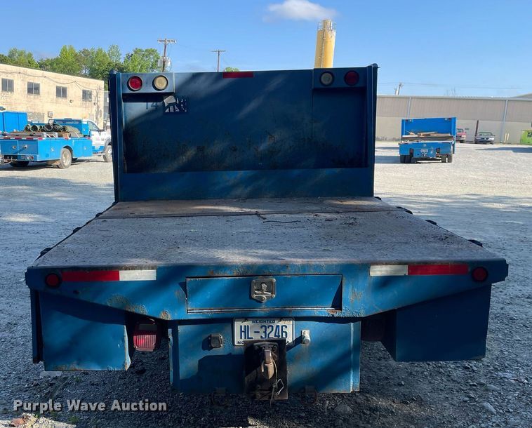 image for item LJ9665 2007 Ford F550 Super Duty XL  flatbed truck