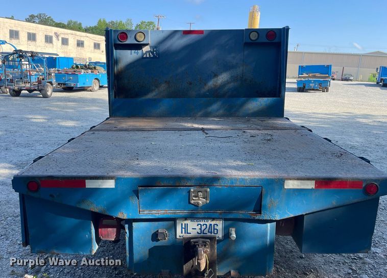 image for item LJ9665 2007 Ford F550 Super Duty XL  flatbed truck