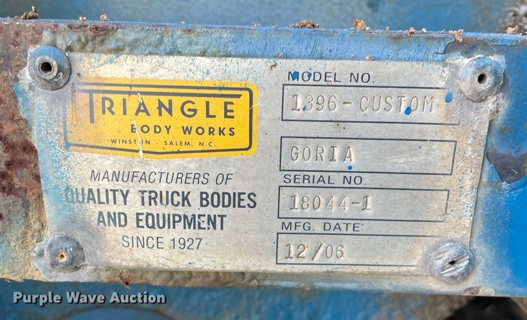 image for item LJ9665 2007 Ford F550 Super Duty XL  flatbed truck