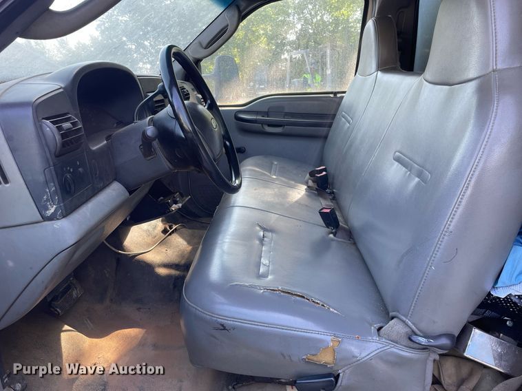 image for item LJ9665 2007 Ford F550 Super Duty XL  flatbed truck