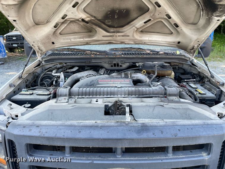 image for item LJ9665 2007 Ford F550 Super Duty XL  flatbed truck