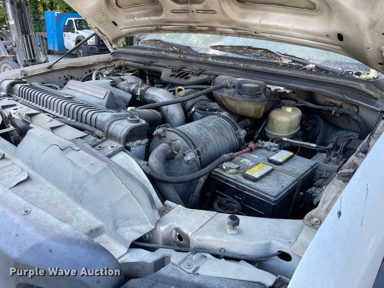 image for item LJ9665 2007 Ford F550 Super Duty XL  flatbed truck