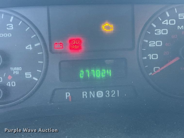 image for item LJ9665 2007 Ford F550 Super Duty XL  flatbed truck