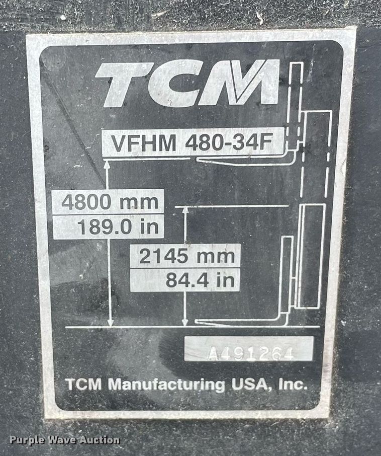 image for item LJ9668 TCM FG30N5T  forklift