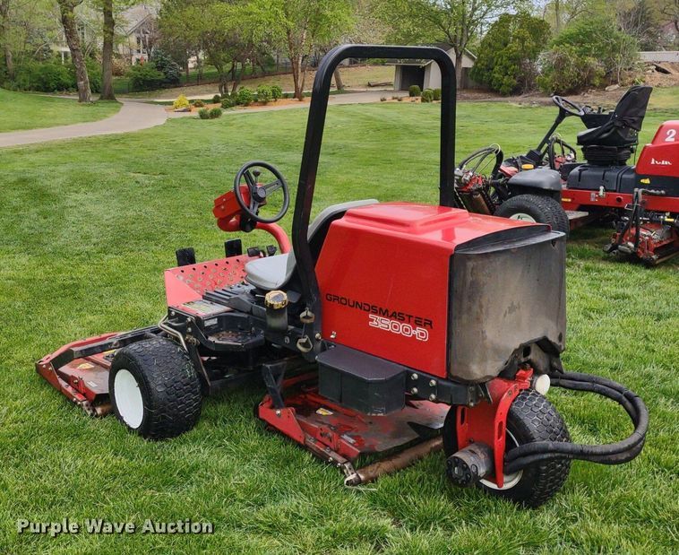 image for item LL9092 Toro Groundsmaster 3500D Sidewinder  lawn mower