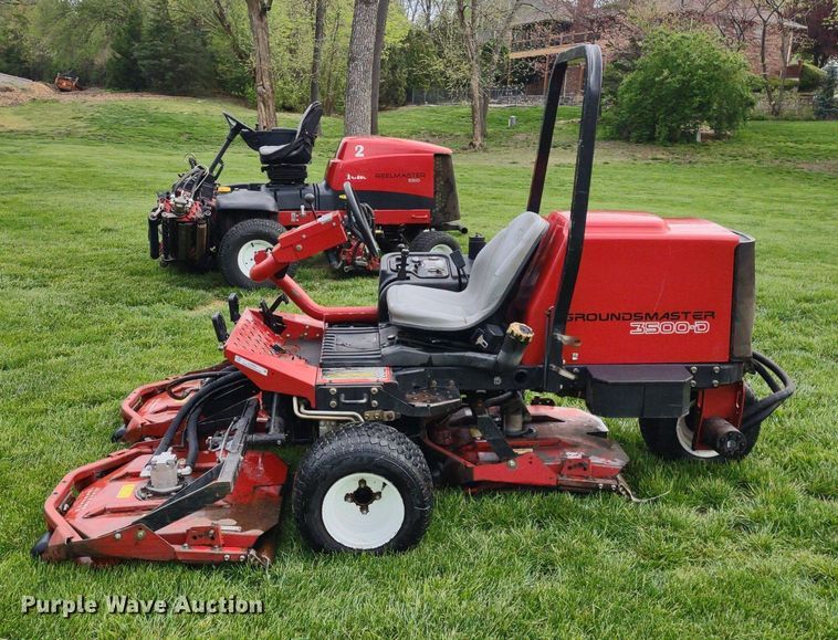 image for item LL9092 Toro Groundsmaster 3500D Sidewinder  lawn mower