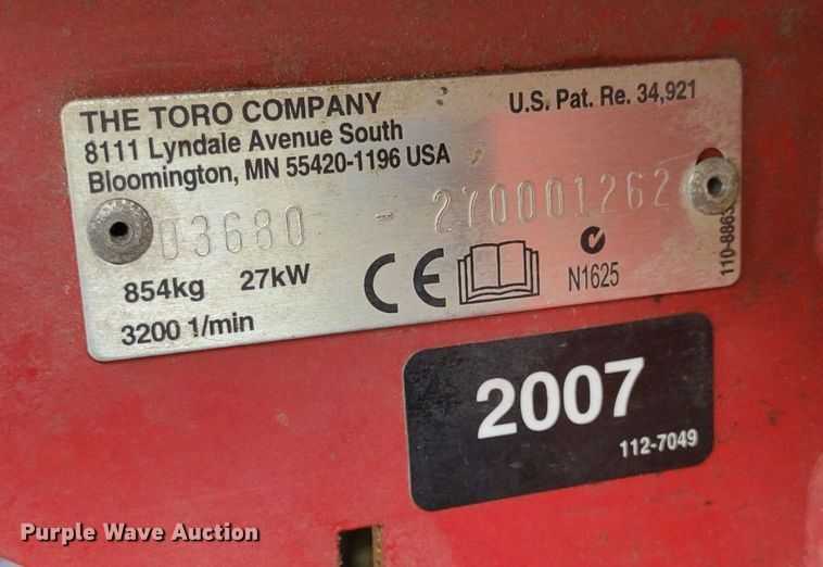image for item LL9093 Toro Reelmaster 5510  reel mower