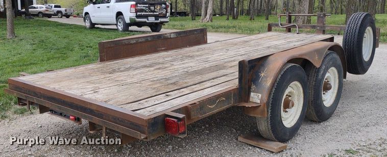 image for item LL9097 1994 Starlite Trailers  equipment trailer