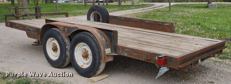 image for item LL9097 1994 Starlite Trailers  equipment trailer