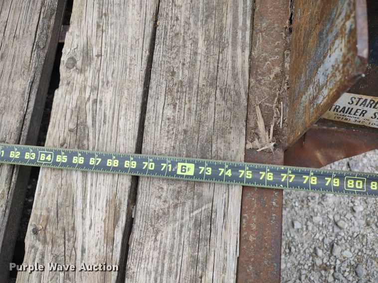 image for item LL9097 1994 Starlite Trailers  equipment trailer