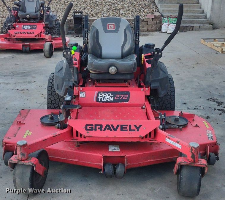 image for item LL9103 Gravely Pro Turn 272  ZTR lawn mower