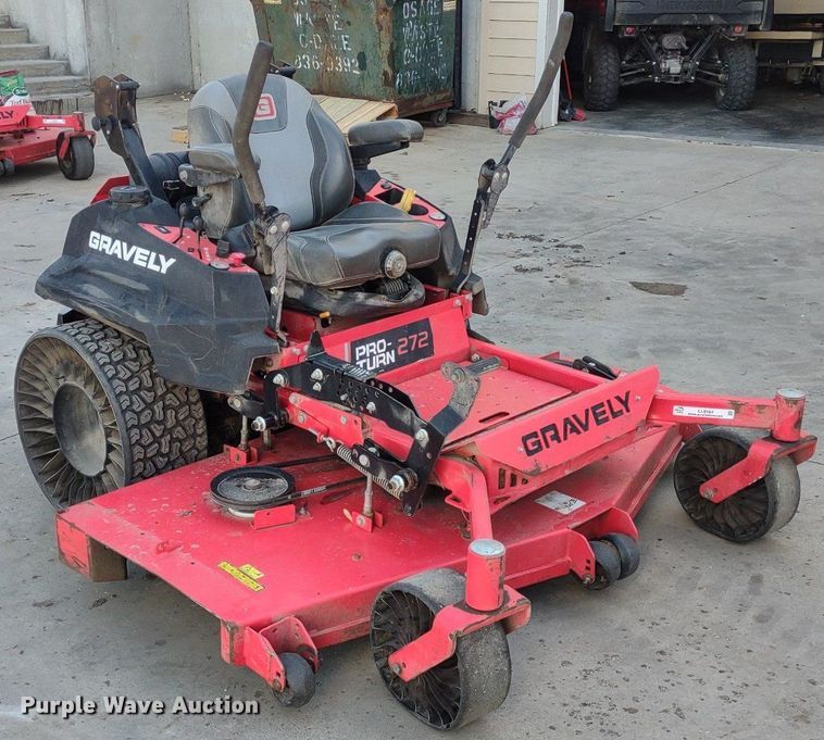 image for item LL9104 Gravely Pro Turn 272  ZTR lawn mower