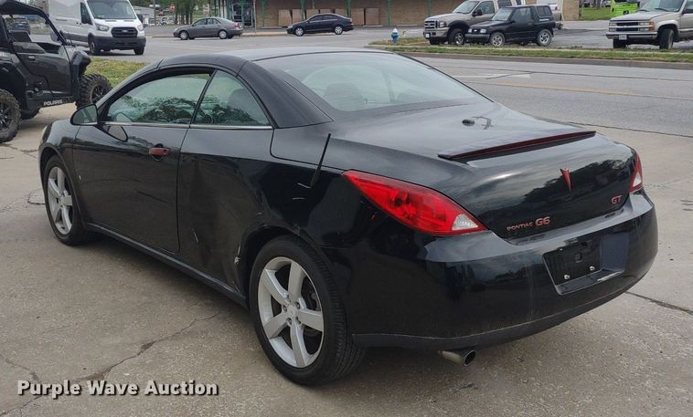 image for item LL9115 2007 Pontiac G6  convertible
