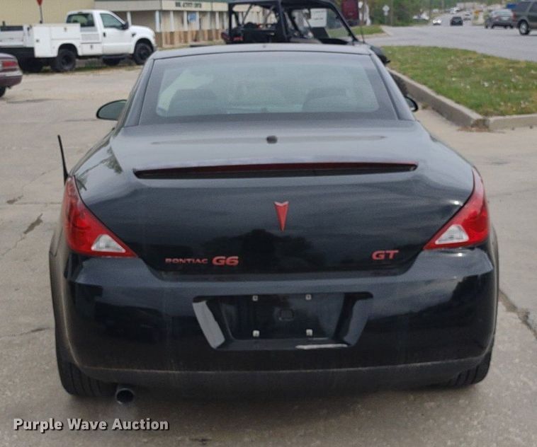 image for item LL9115 2007 Pontiac G6  convertible