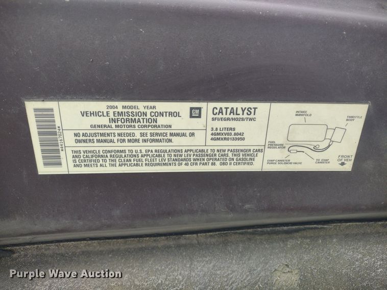 image for item LL9116 2004 Buick LeSabre