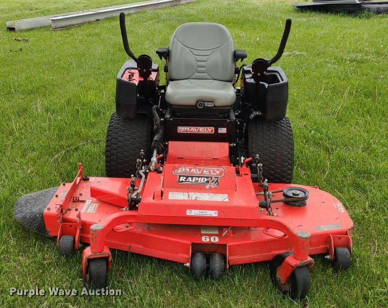 image for item LL9123 Gravely Rapid XZ  ZTR lawn mower