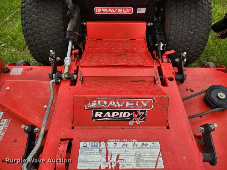 image for item LL9123 Gravely Rapid XZ  ZTR lawn mower